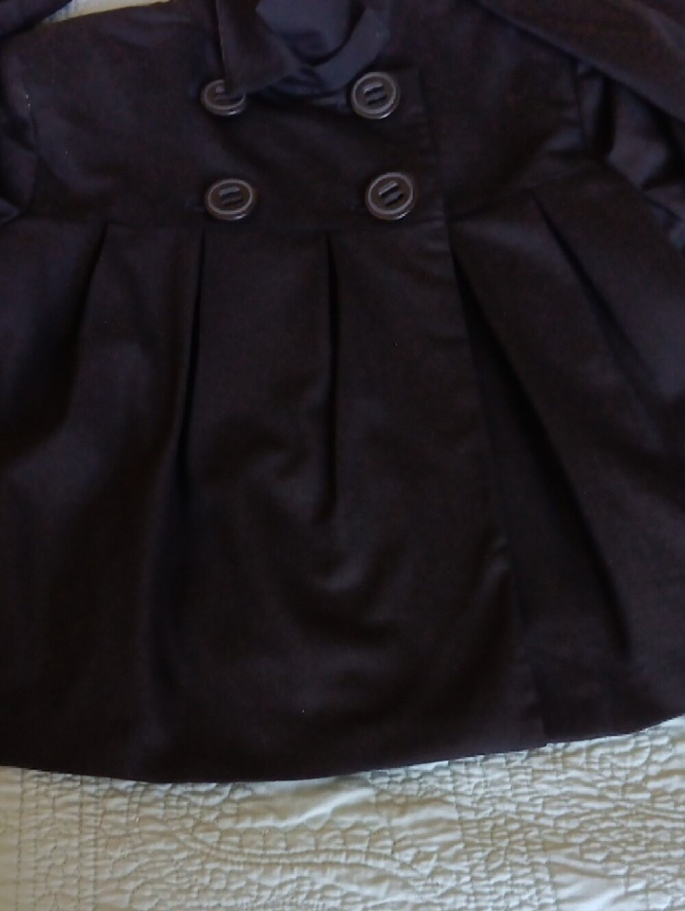 Laundry by Design Black Double-Breasted Women's HighStyled Jacket.Size 4.Vintage - Picture 7 of 11